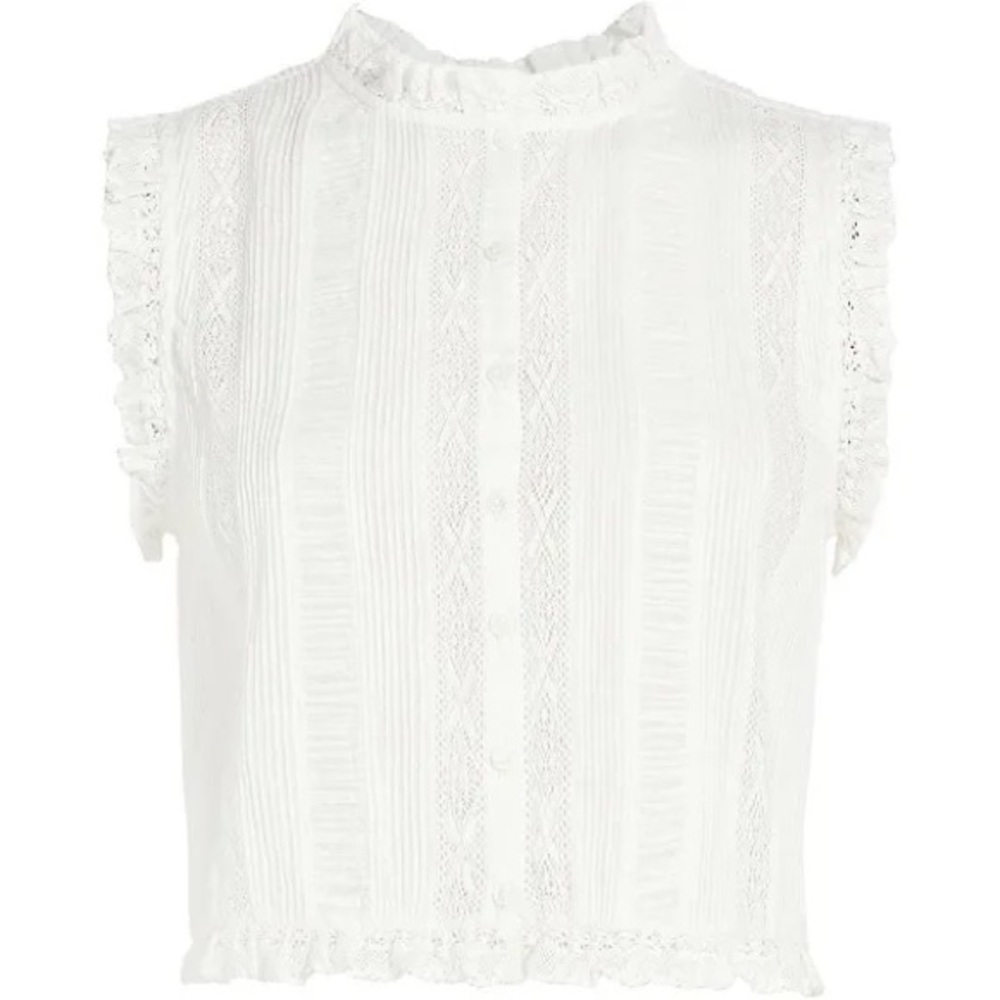 Doen Hallie Lace Crop Top